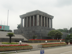 Hanoi Ho Chi Minh memorial.